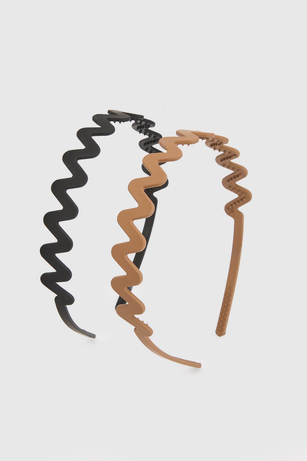 boohoo Women's Wavy Non-Slip Headband 2 Pack by boohoo
