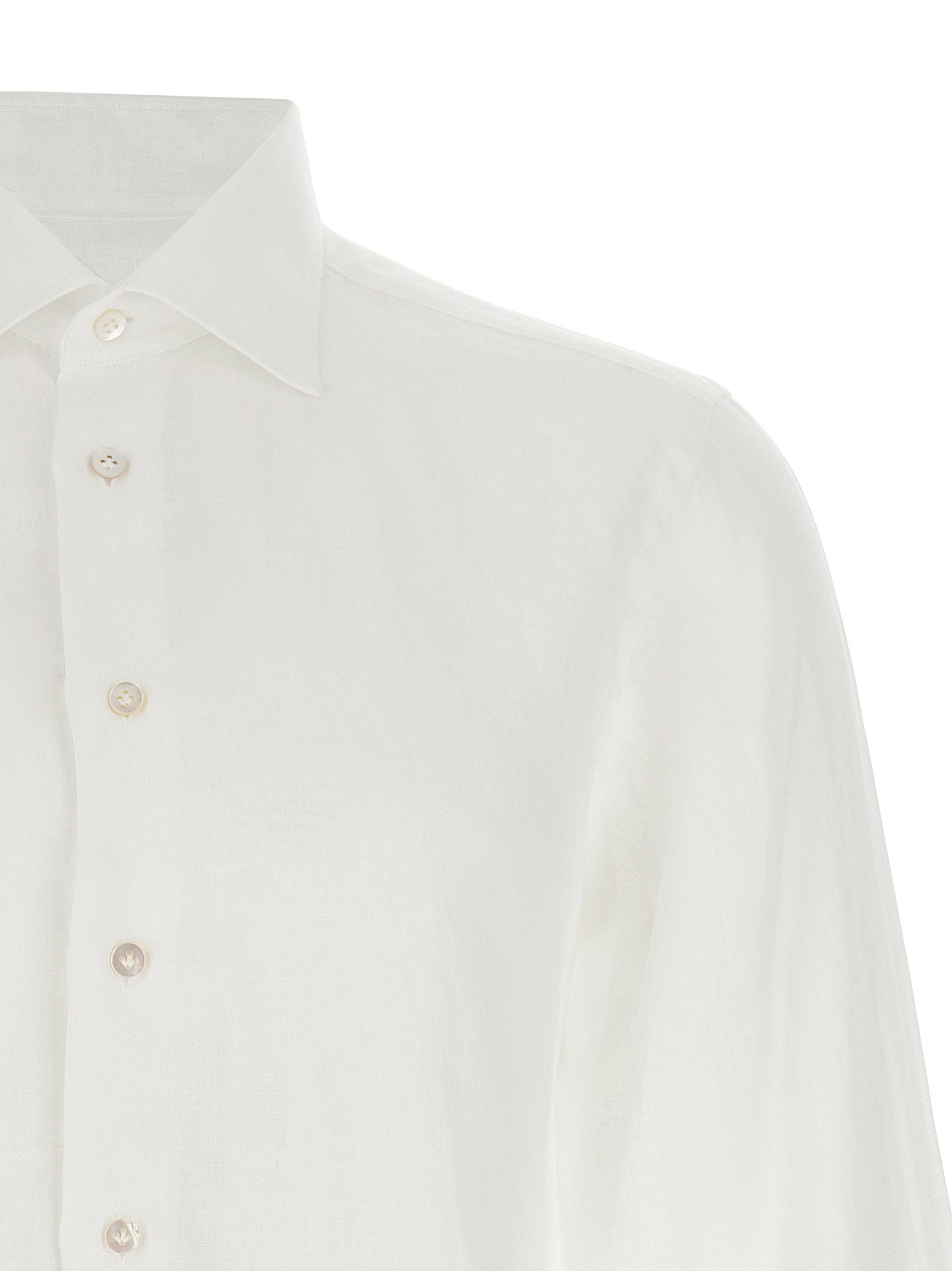 Borriello Nigel Shirt — White, view 3