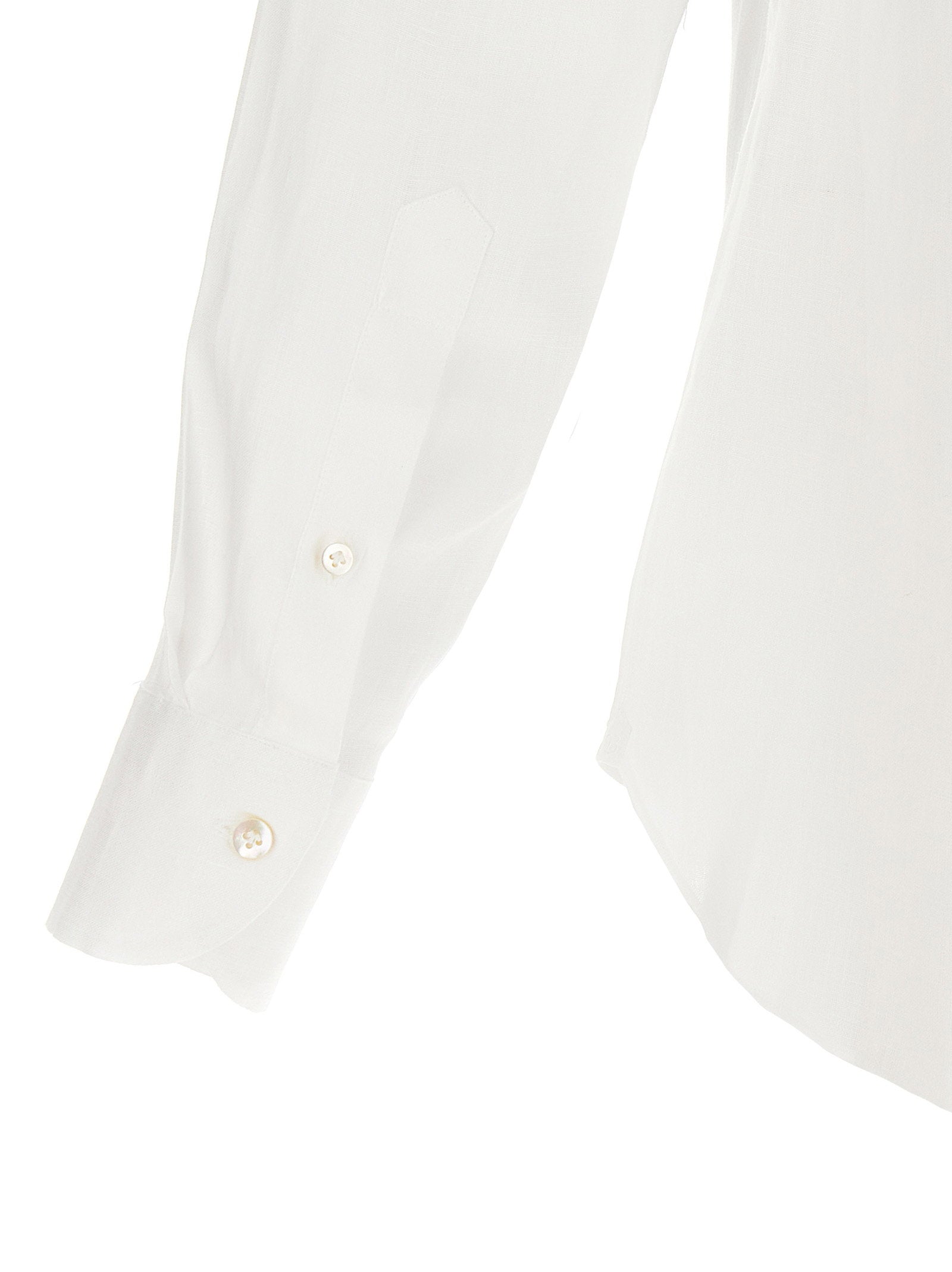 Borriello Nigel Shirt — White, view 4