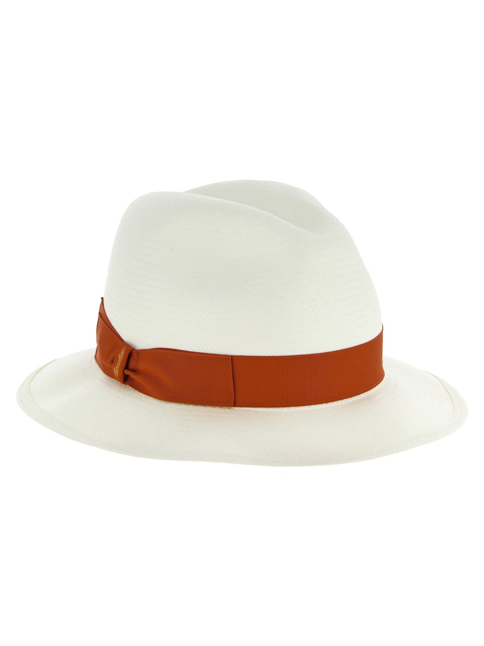 Borsalino BO333354BM Fedora — White, view 2