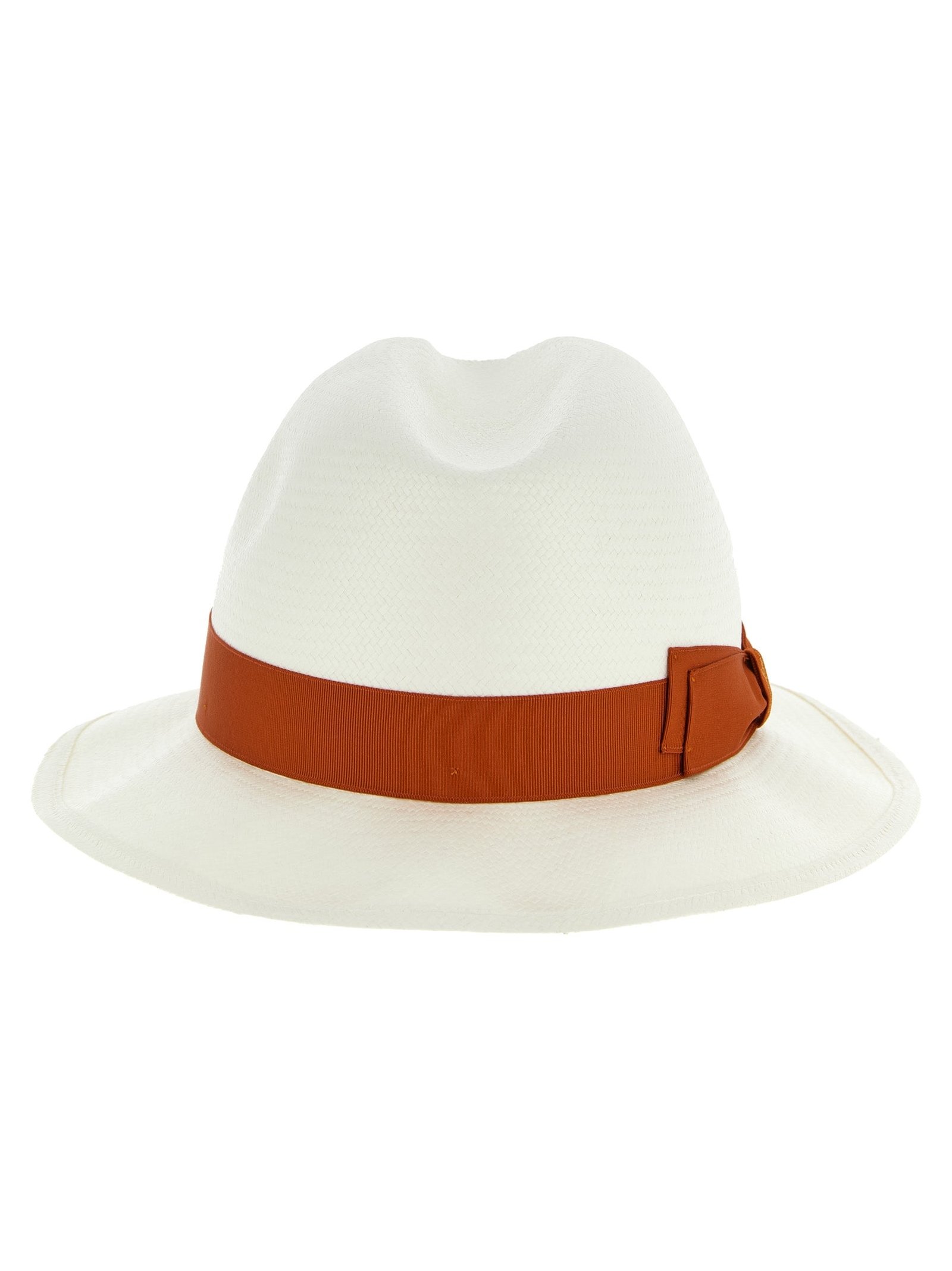 Borsalino BO333354BM Fedora — White, view 3