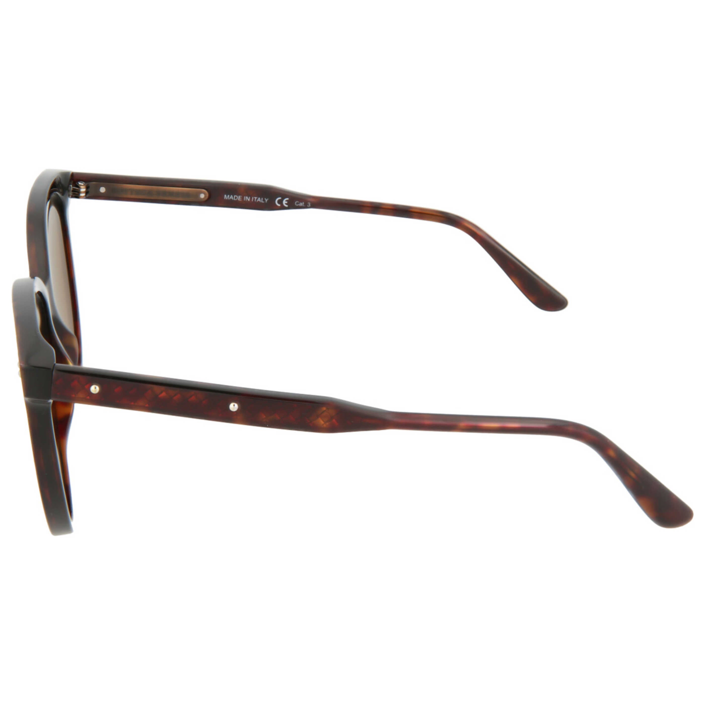 Bottega Veneta BV0119S30001112004 Dark Havana Sunglasses — Brown, view 2