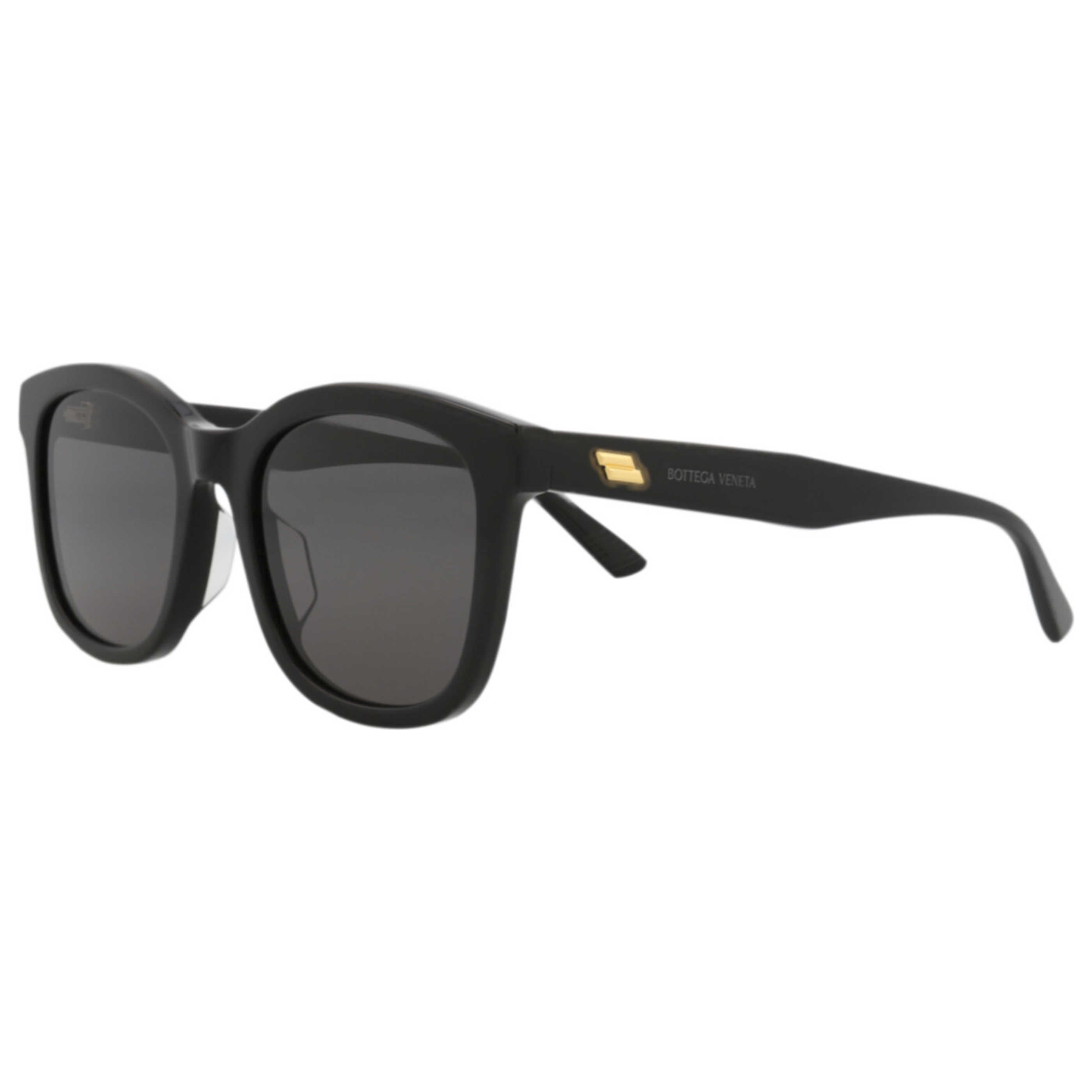 Bottega Veneta BV1080SK30009237001 Square Acetate Sunglasses — Black by Bottega Veneta