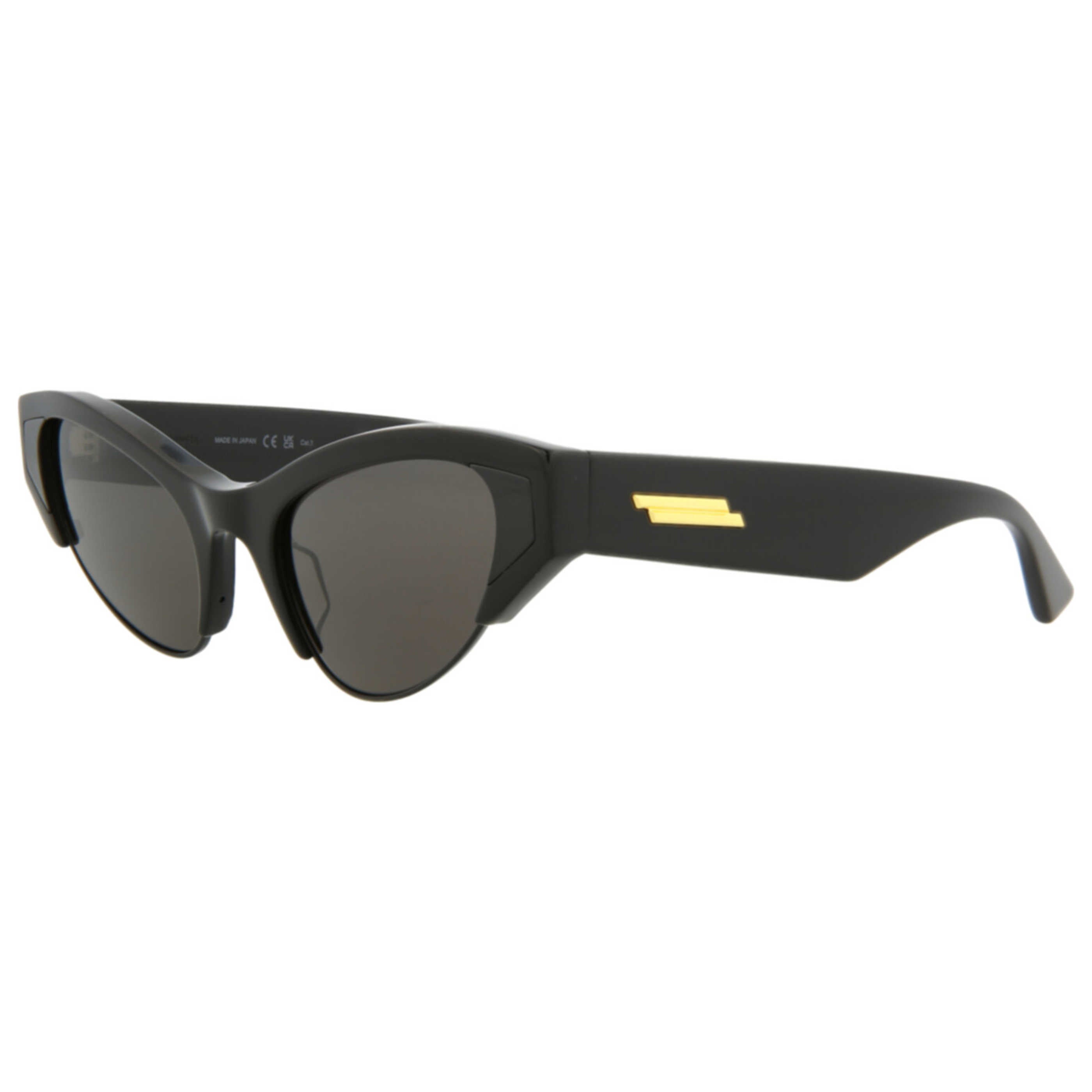 Bottega Veneta BV1102S30011036001 Cat-Eye Sunglasses — Black by Bottega Veneta