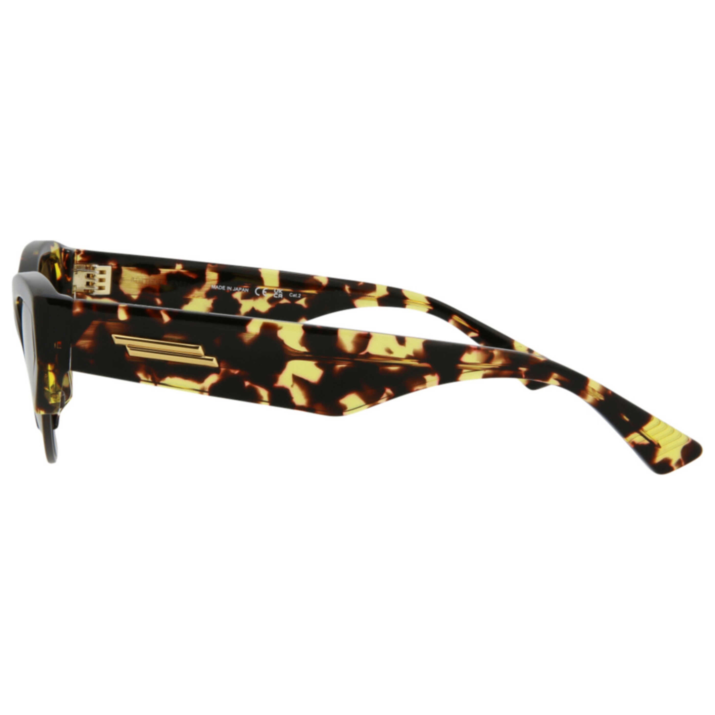 Bottega Veneta BV1102S30011036002 Havana Cat-Eye Sunglasses — Brown, view 2