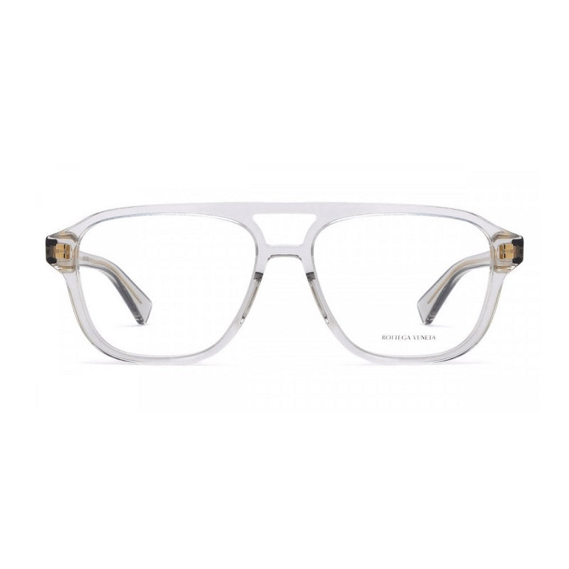 Bottega Veneta BV1294O004 Aviator Full Rim Eyeglasses — Gray, view 2