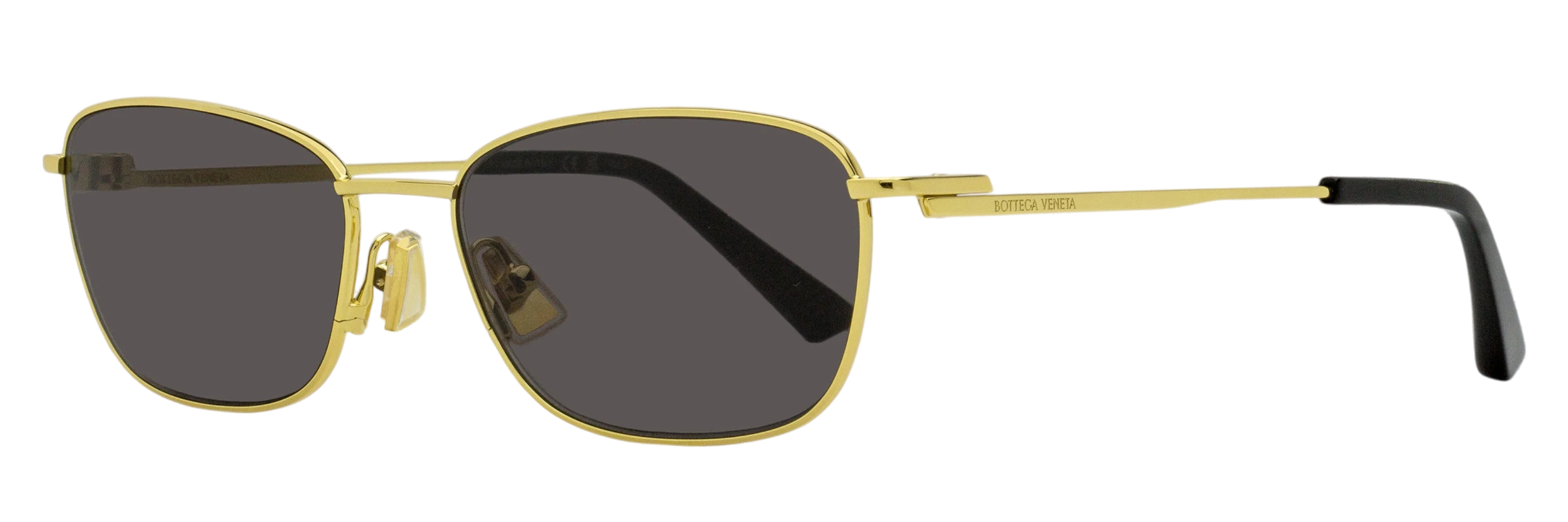 Bottega Veneta BV1300S Sunglasses — Gold by Bottega Veneta