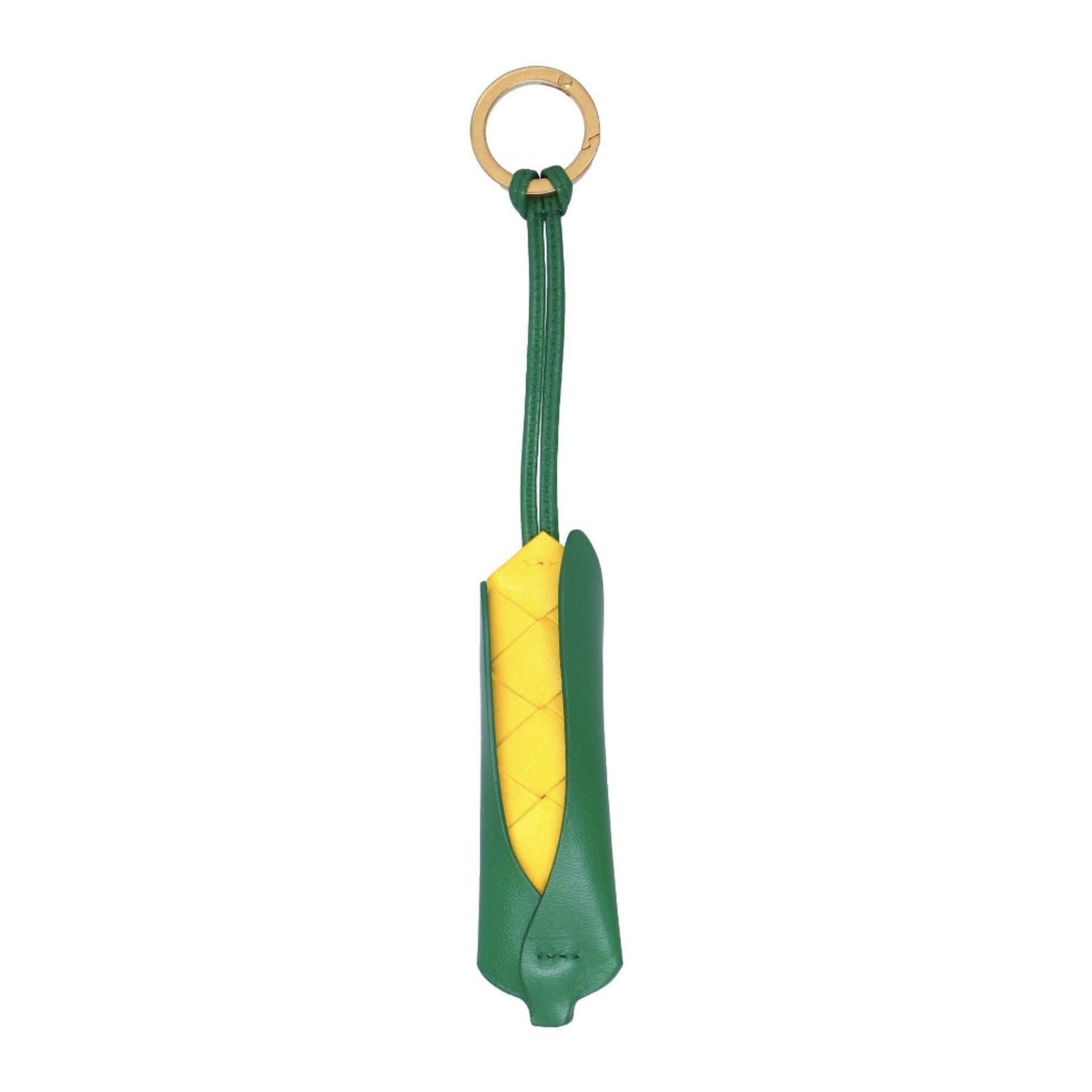 Bottega Veneta Corn Keyring Green Jewelry by Bottega Veneta