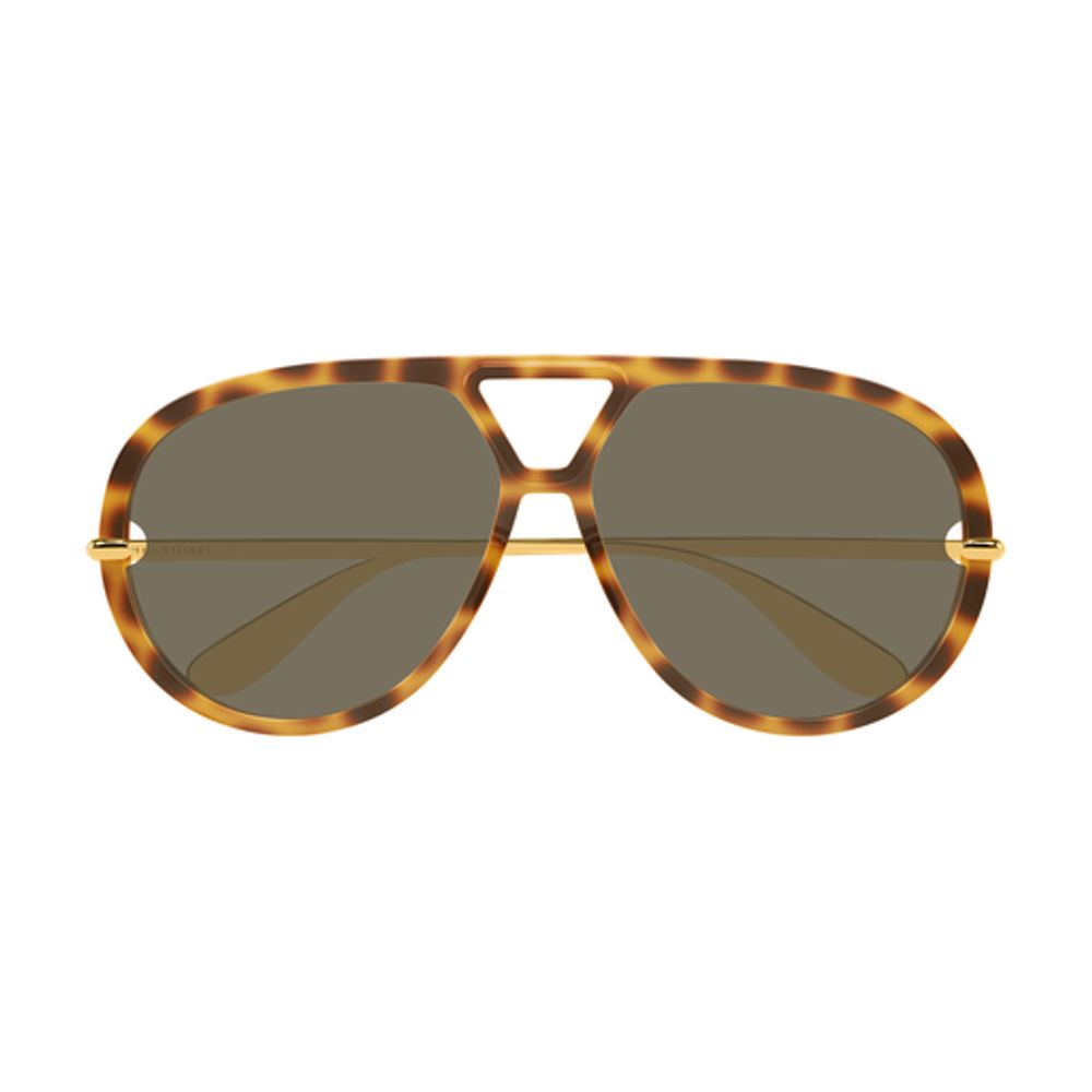 Bottega Veneta Eyewear BV1274S005 Sunglasses — Brown by Bottega Veneta Eyewear