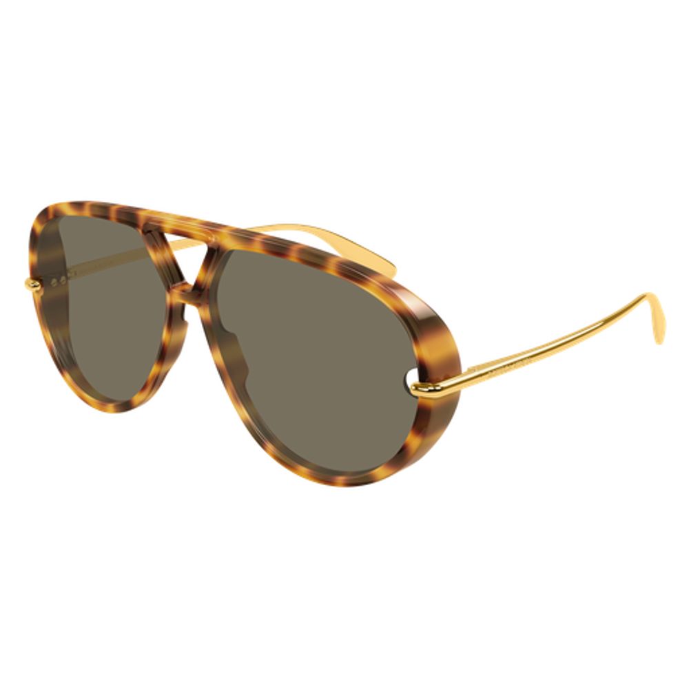 Bottega Veneta Eyewear BV1274S005 Sunglasses — Brown, view 2