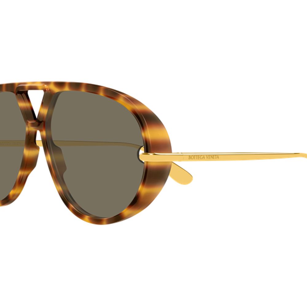 Bottega Veneta Eyewear BV1274S005 Sunglasses — Brown, view 3