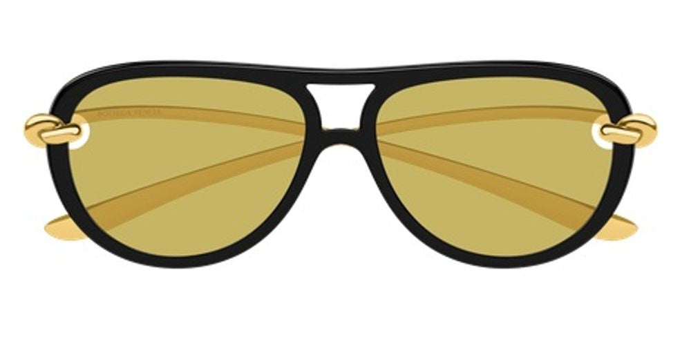 Bottega Veneta Eyewear BV1418S Sunglasses — Black by Bottega Veneta Eyewear