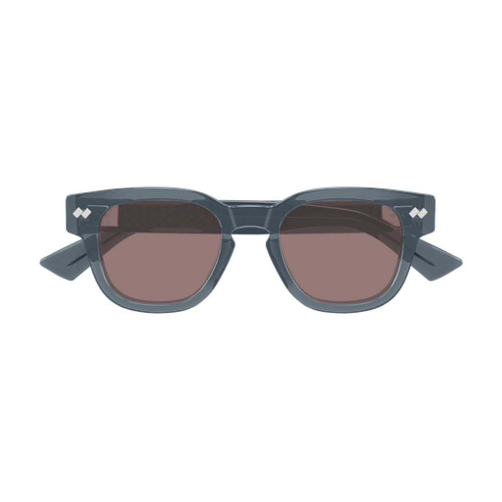 Bottega Veneta Eyewear BV1441S Square-Frame Sunglasses — Gray by Bottega Veneta Eyewear