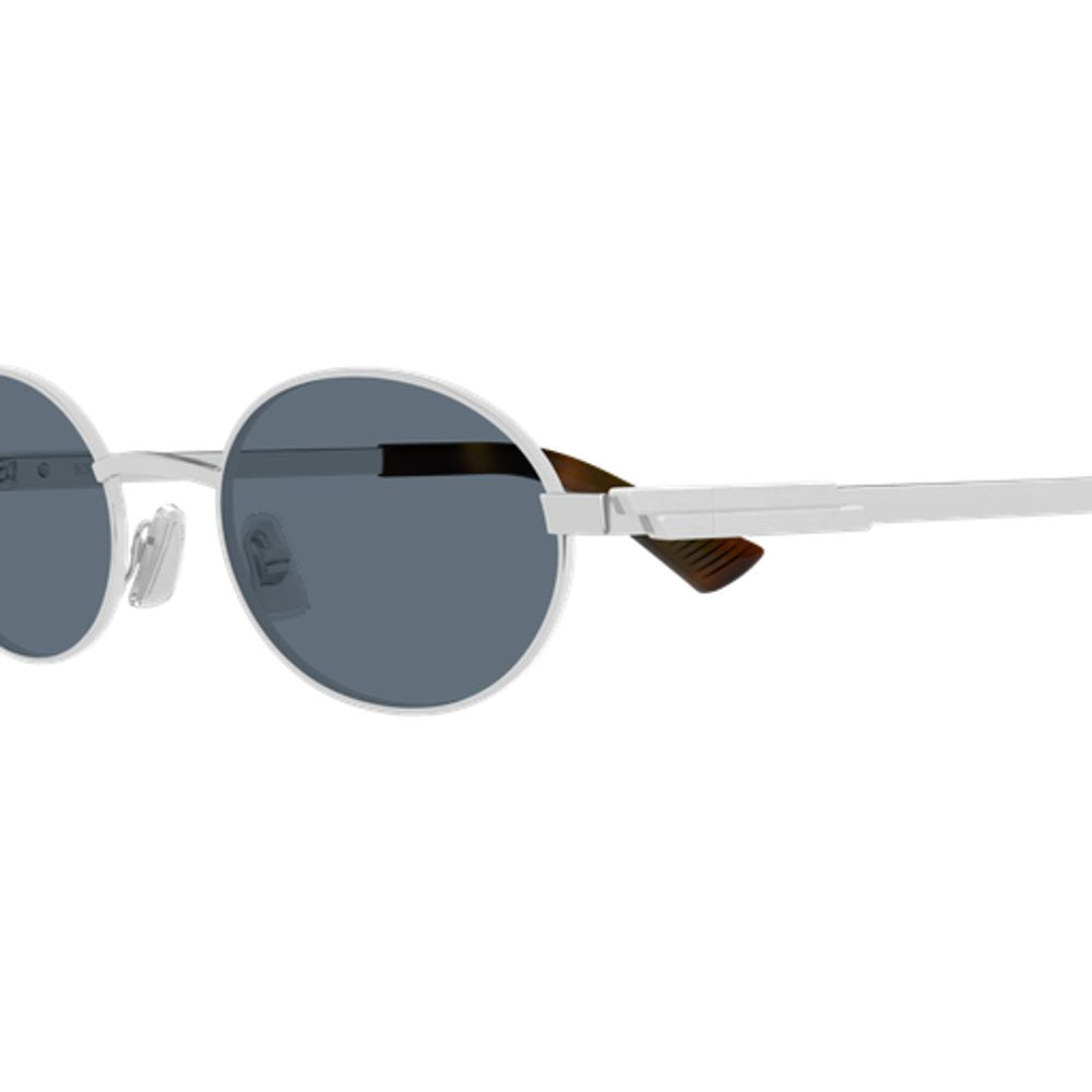 Bottega Veneta Eyewear BV1470S Sunglasses — Silver, view 3