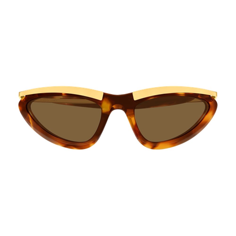Bottega Veneta Eyewear BV1477S Sunglasses — Brown by Bottega Veneta Eyewear