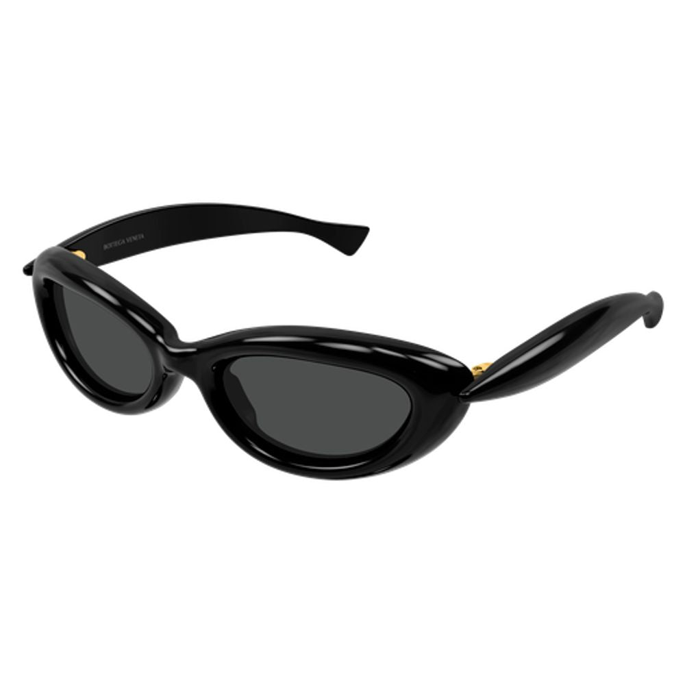 Bottega Veneta Eyewear BV1484S Sunglasses — Black, view 2