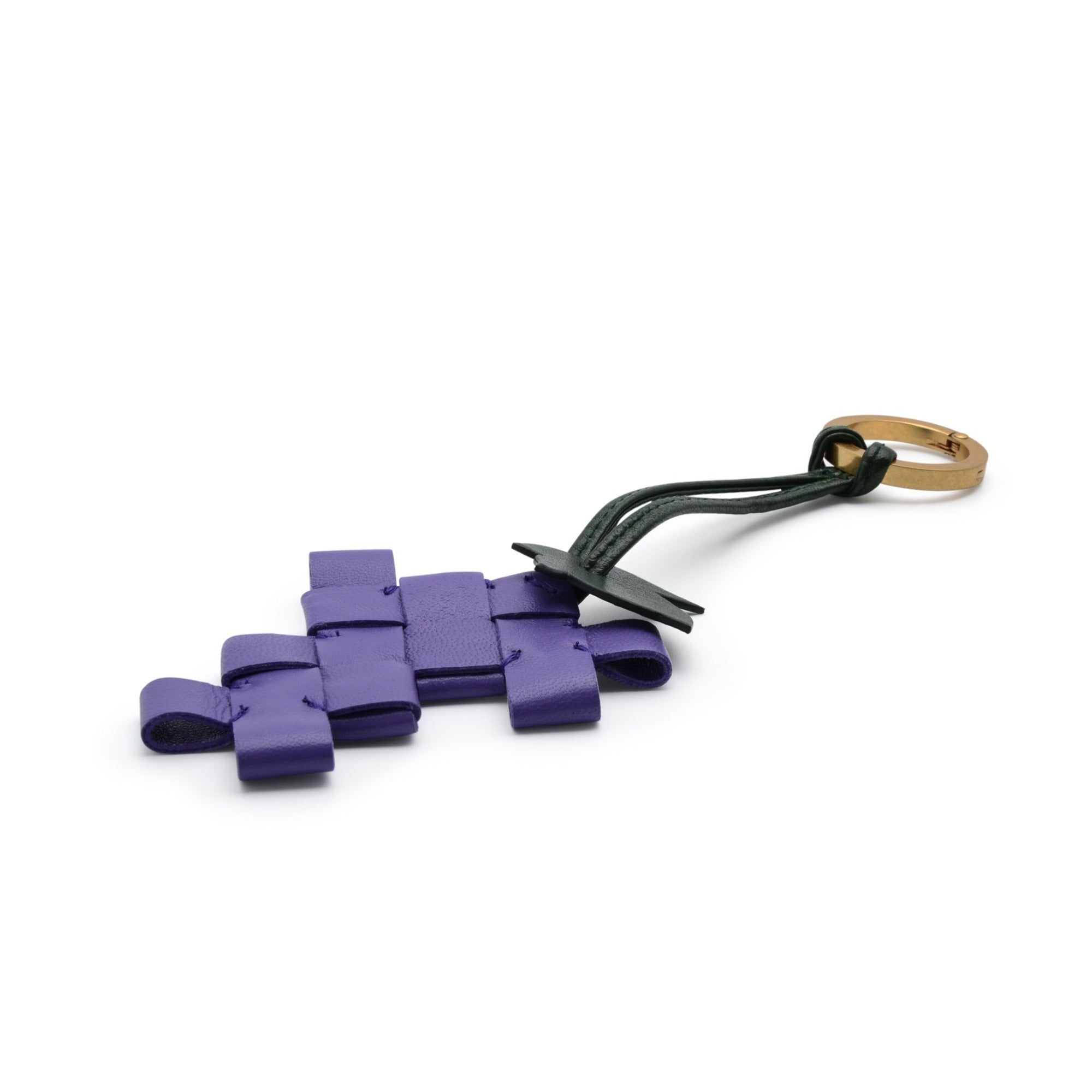 Bottega Veneta Key Charm — Purple, view 2