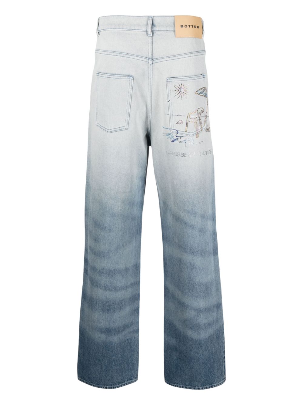 Botter Degradé Denim Jeans — Blue, view 2