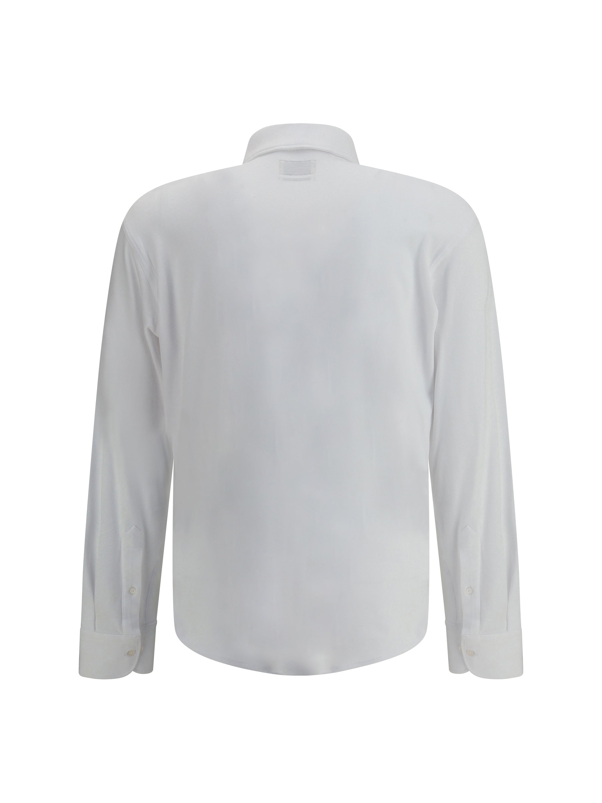 Brooksfield Cotton Shirt — White, view 2
