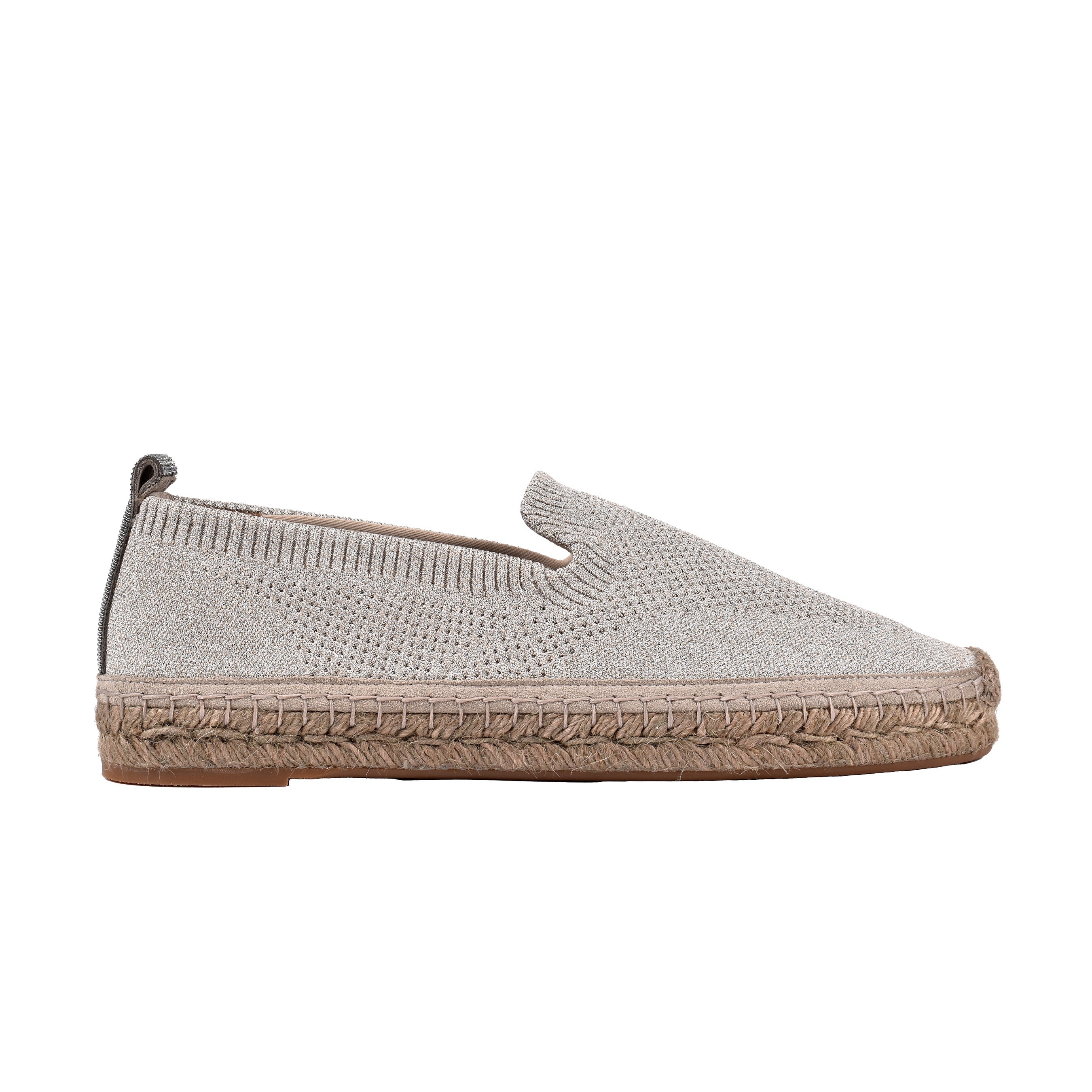Brunello Cucinelli Espadrille Sandals — Beige, view 2