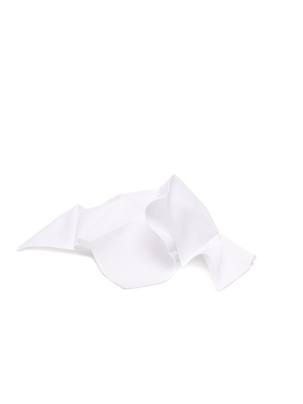 Brunello Cucinelli Mens Pocketsquare Mr6200091_c159 White Accessory by Brunello Cucinelli