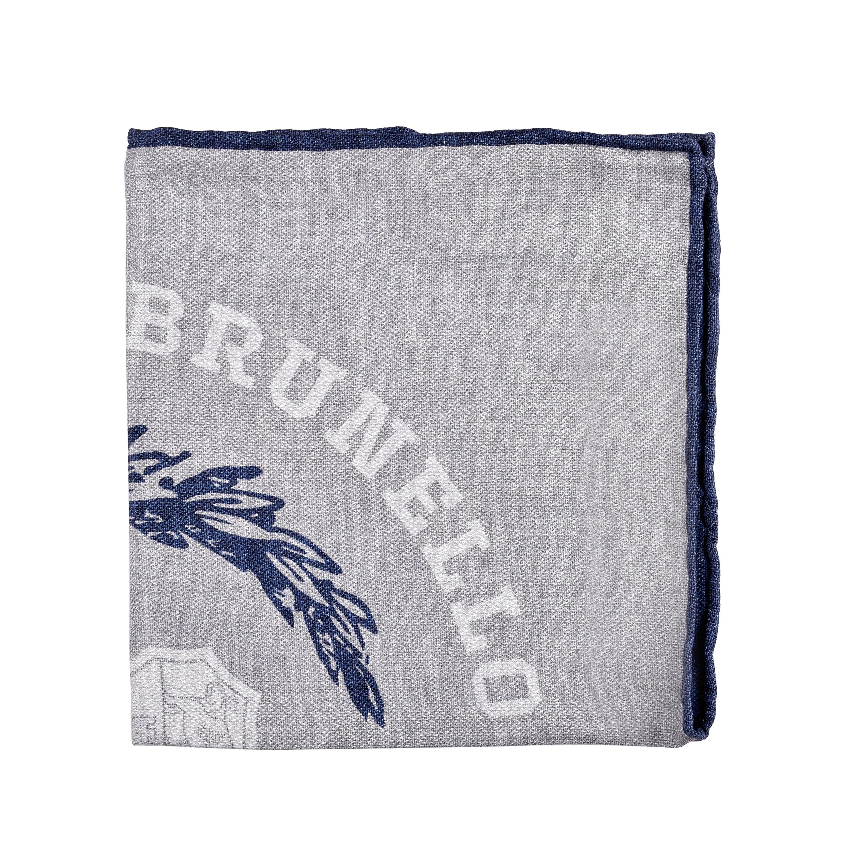 Brunello Cucinelli Mens Pocketsquare Mv8750091_coo74 Accessory by Brunello Cucinelli