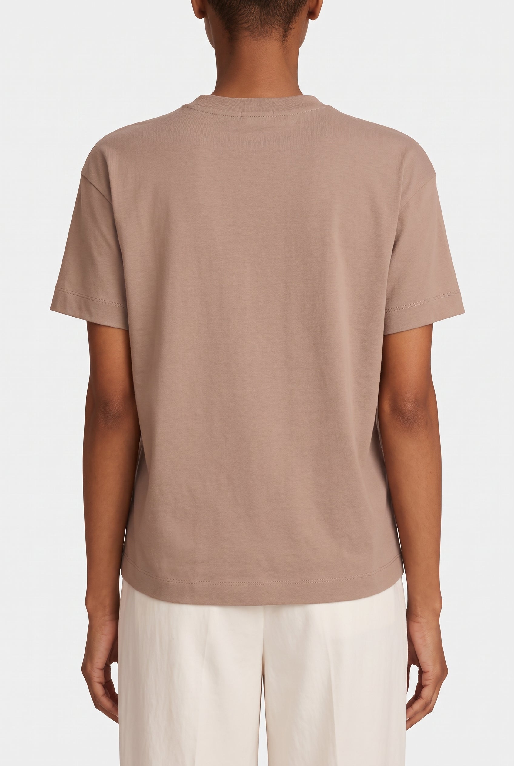 Brunello Cucinelli Womens Coyote Cotton Relaxed Shirt One Color, view 2