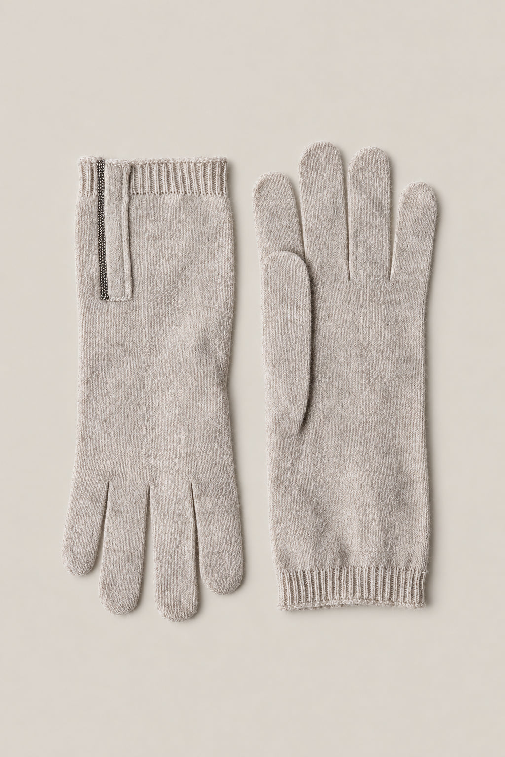 Brunello Cucinelli Womens Glove Beige Accessories & Slg by Brunello Cucinelli