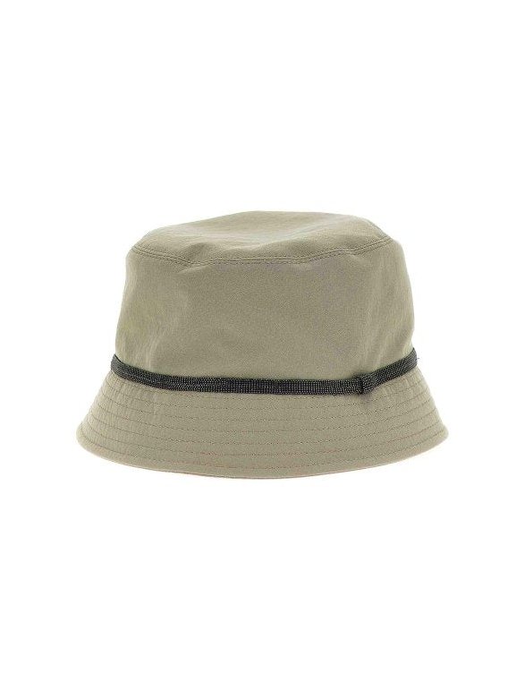 Brunello Cucinelli Womens Jackfruit Nylon Bucket Hat One Color Accessories & Slg, view 2