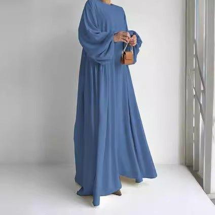 Simple Puff Balloon Sleeve Abaya (MA066), view 3