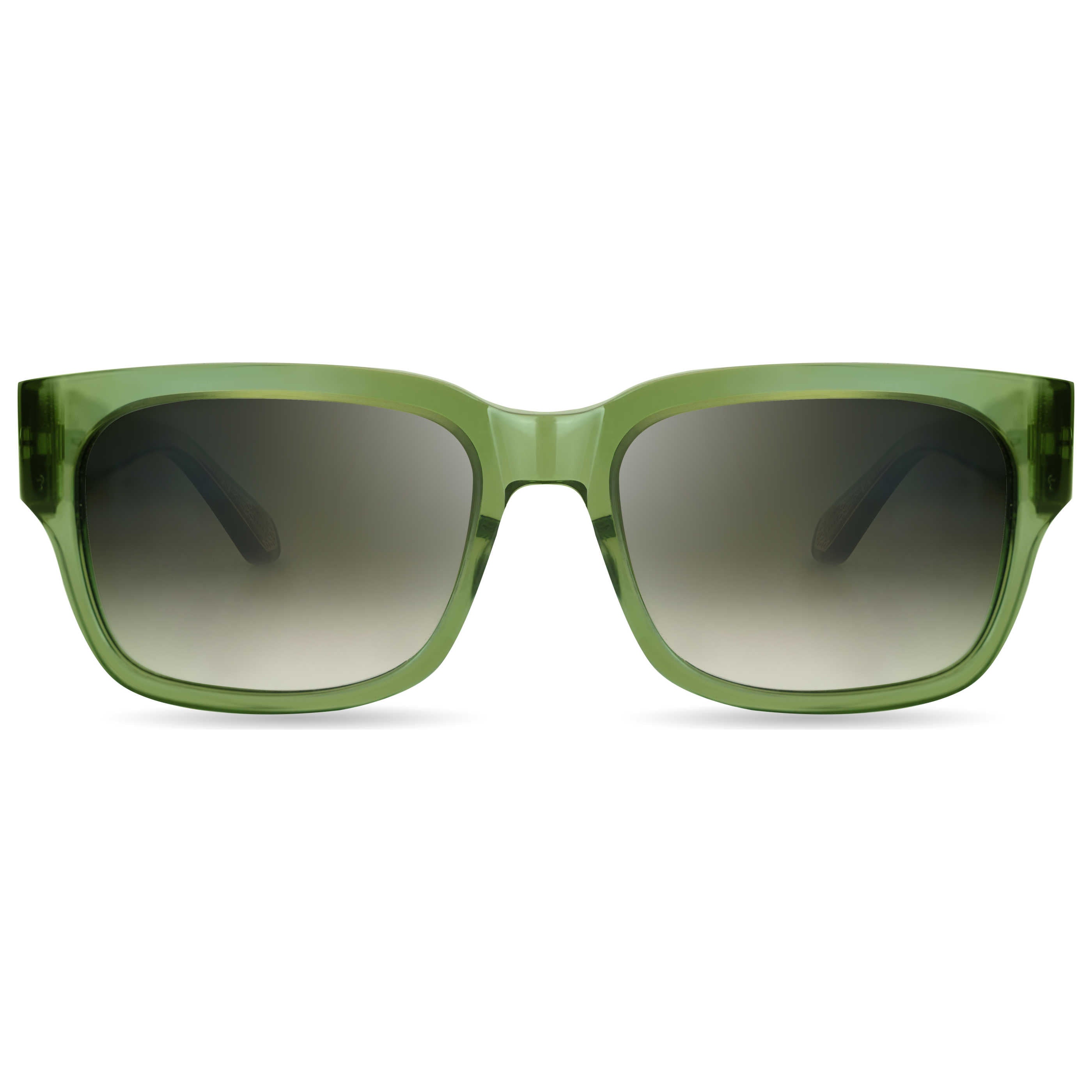 Bugatti 29GRN Green Wayfarer-Style Sunglasses — Green by Bugatti