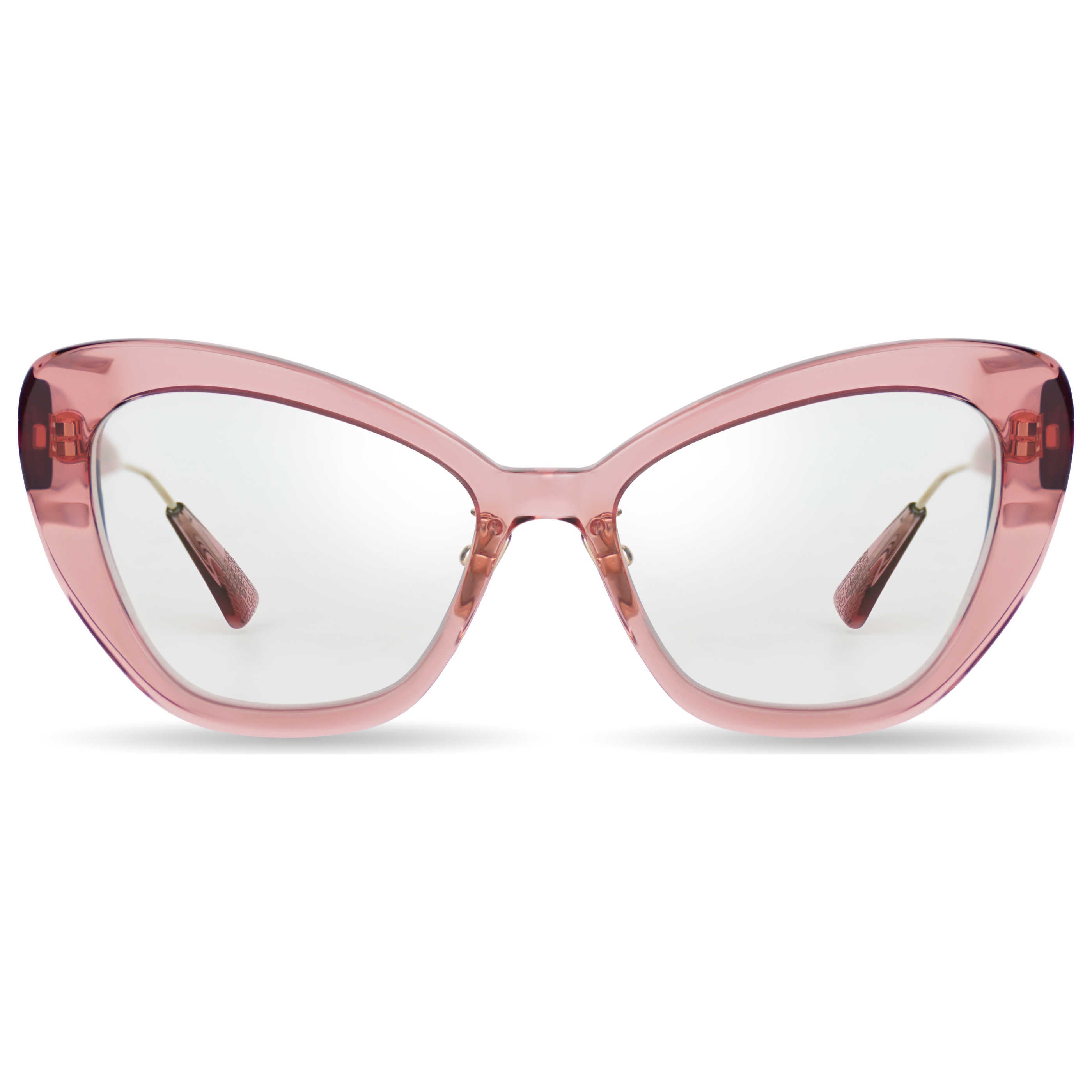 Bugatti 39RCRYRXAF Cat-Eye Acetate Eyeglasses — Pink by Bugatti