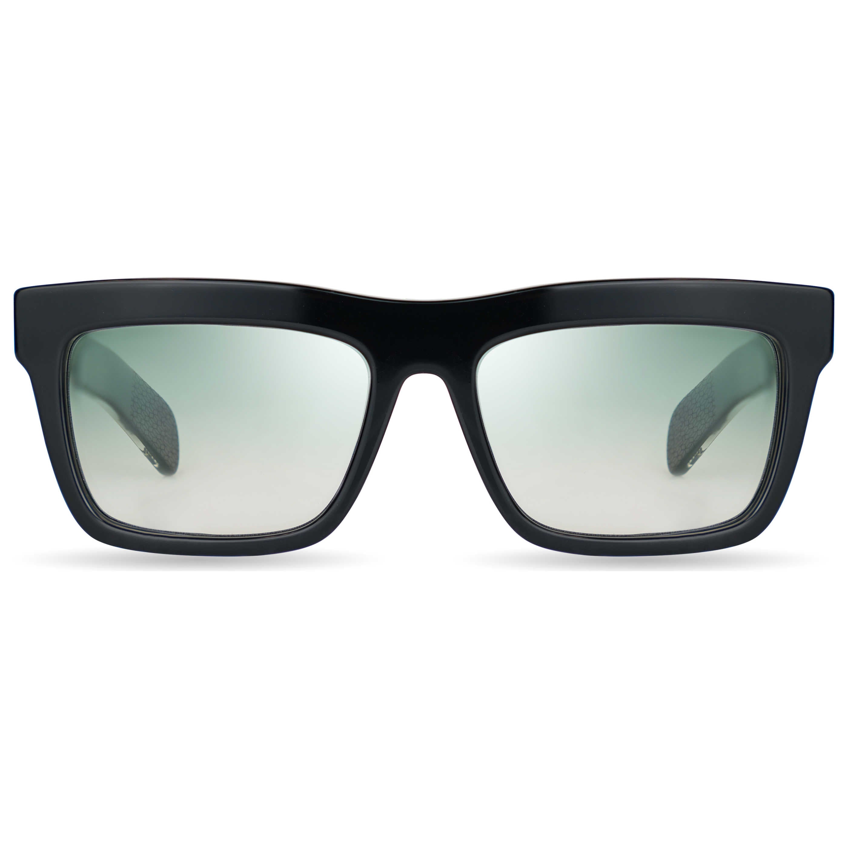 Bugatti 44BK Black Plastic Frame with Light Lenses Sunglasses — Black by Bugatti