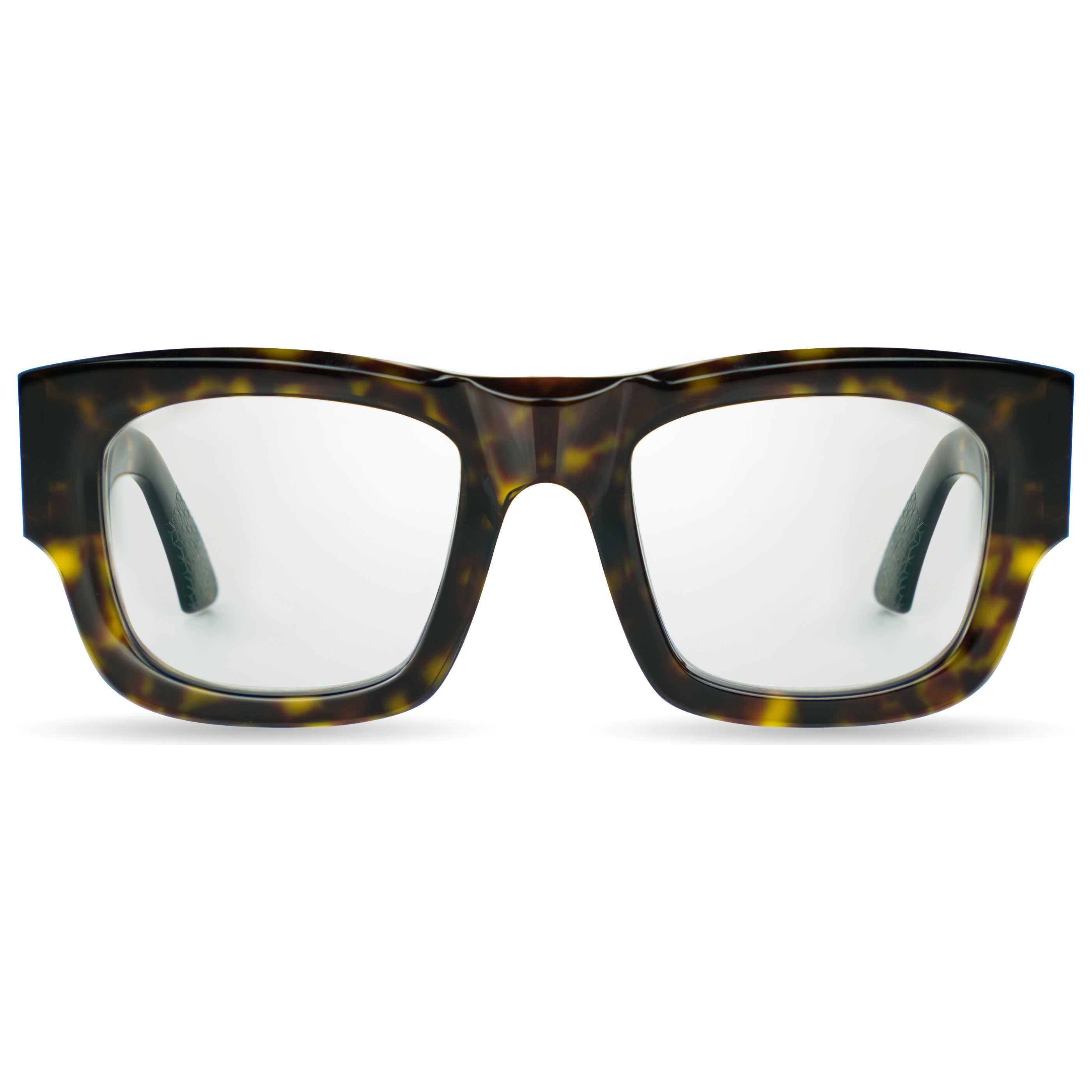 Bugatti 48MHAVRX Tortoiseshell Acetate Eyeglasses — Brown by Bugatti