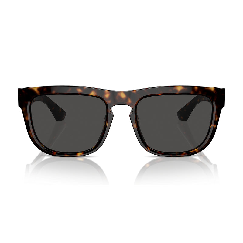 Burberry BE4431U300287 Square Full-Rim Havana Sunglasses — Brown, view 2