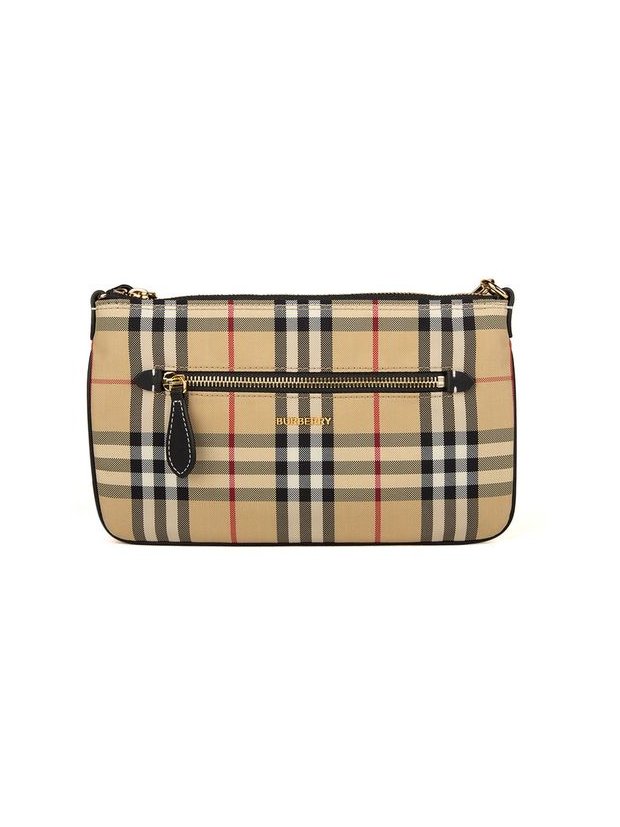 Burberry Nylon Clutch — Beige by Burberry