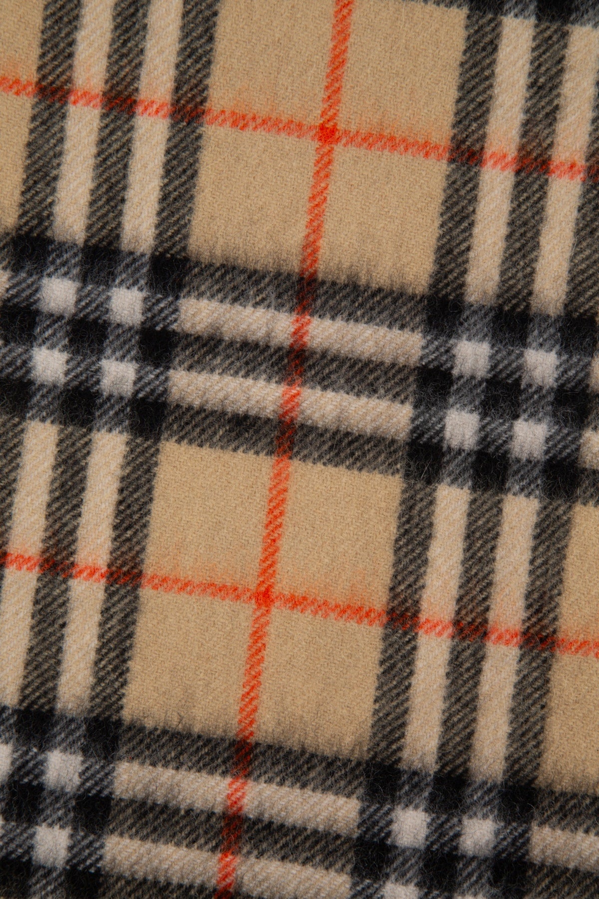 Burberry Jr Cash Scarf — Beige, view 2