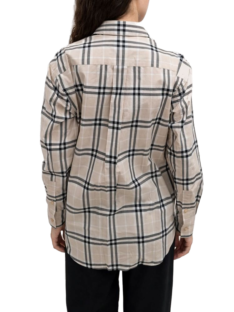 Burberry Ivonne Shirt — Beige, view 3