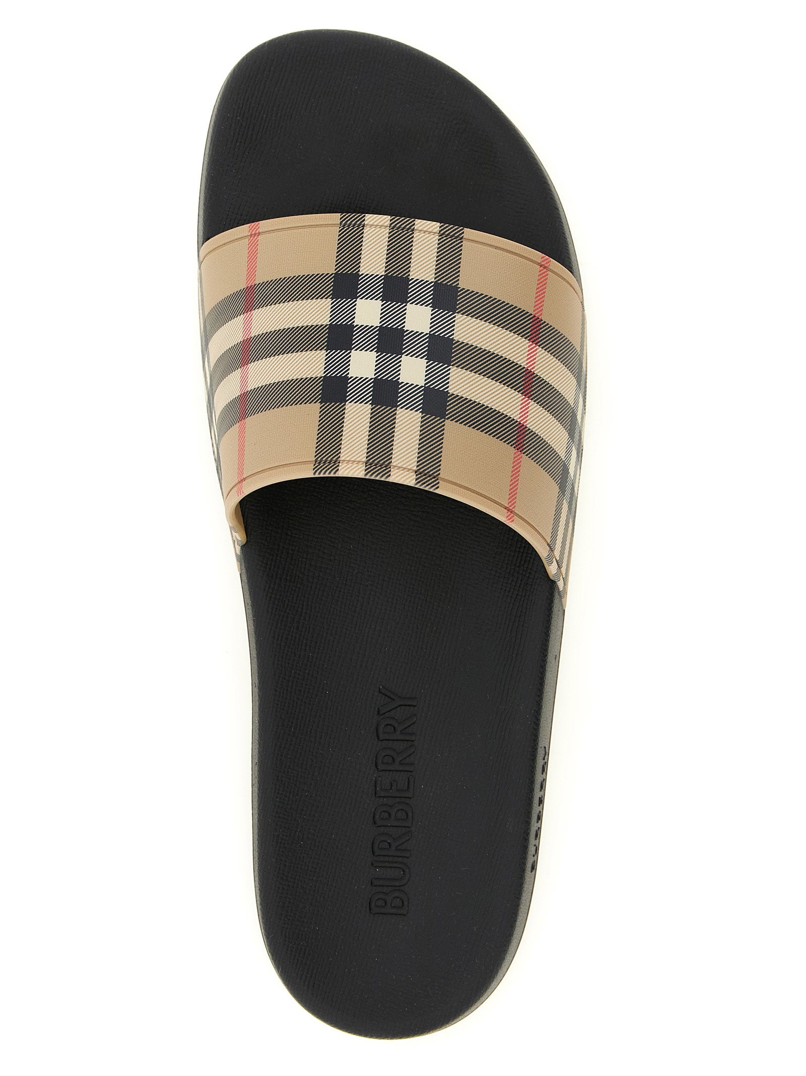 Burberry Furley Slides — Black, view 4