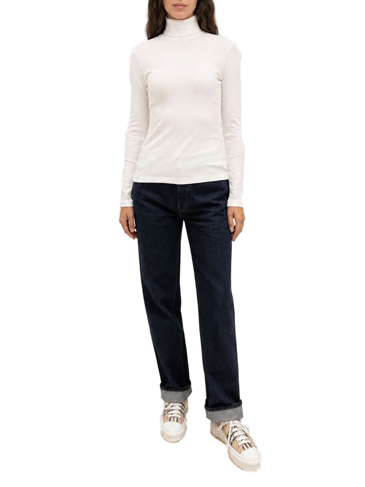 Burberry Turtleneck — White by Burberry