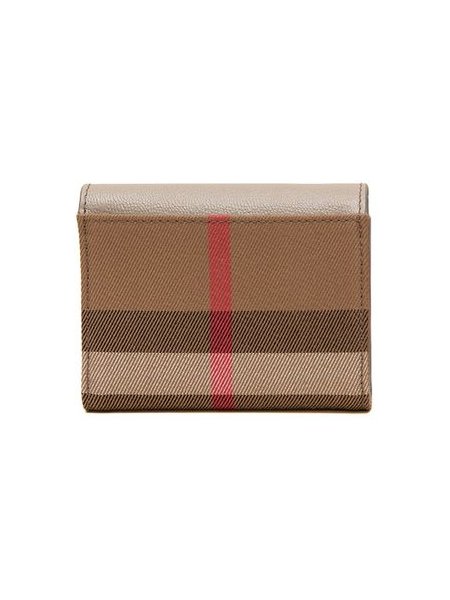 Burberry Lancaster Check Wallet — Beige, view 3