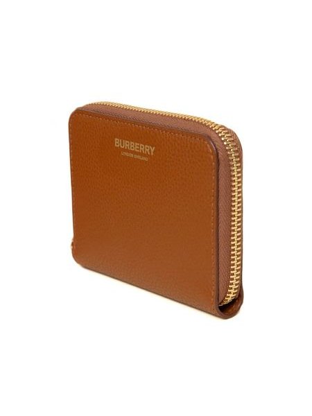 Burberry Calf Grain Leather Wallet — Brown, view 2