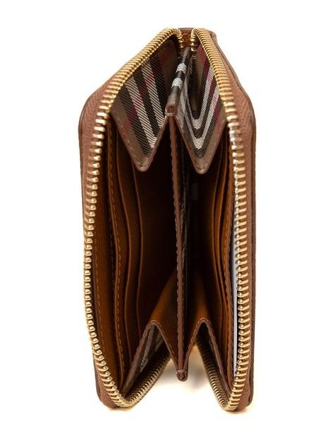 Burberry Calf Grain Leather Wallet — Brown, view 4