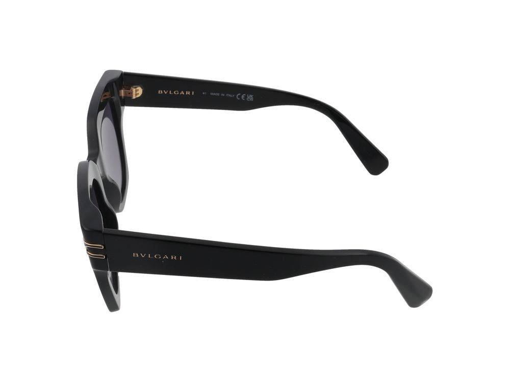 Bvlgari BV40013I Cat-Eye Sunglasses — Black, view 3