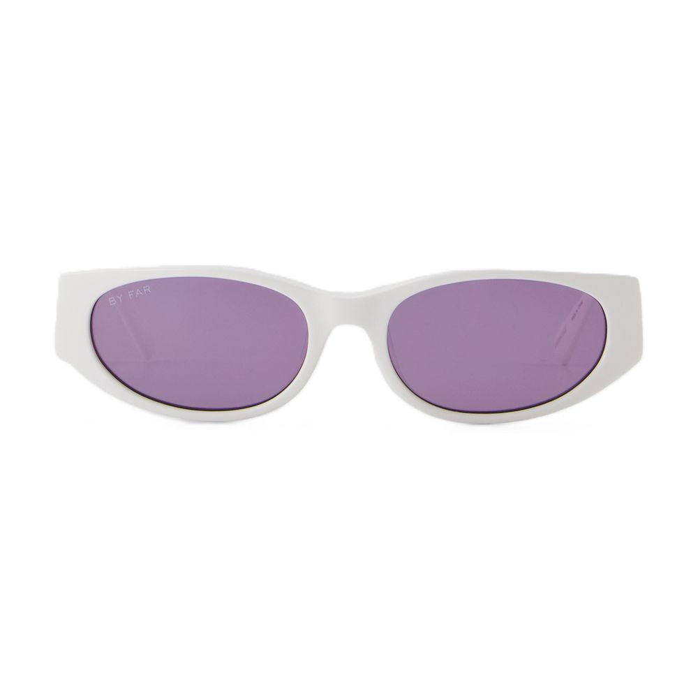 By Far 23CRRODSSOLVIACE Sunglasses — White, view 2