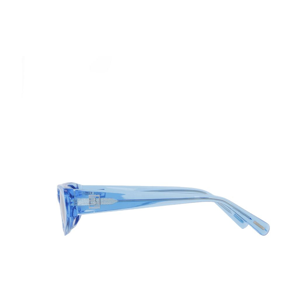 By Far 23CRRODSTRAZAZUACE Metal Frame Sunglasses — Blue by By Far