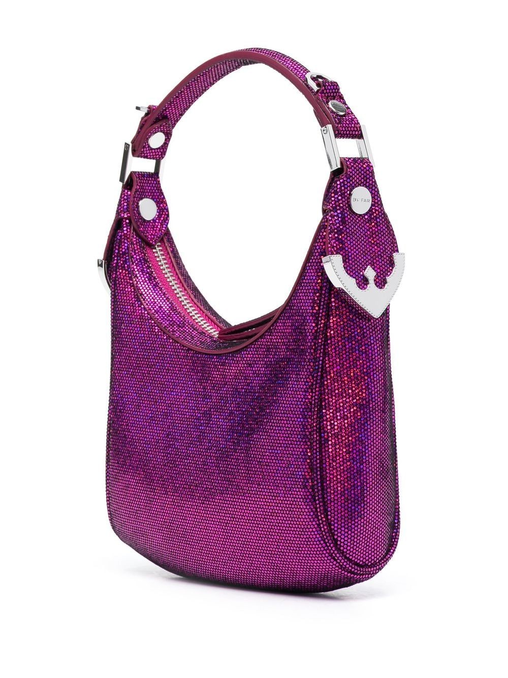 By Far Pre Cosmo Shoulder Bag — Fuchsia, view 5