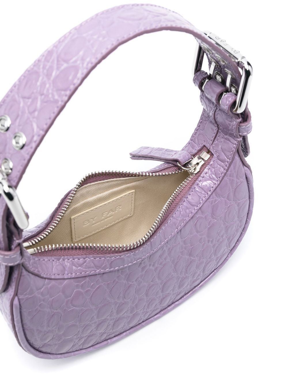 By Far Pre Soho Shoulder Bag — Lavender, view 2