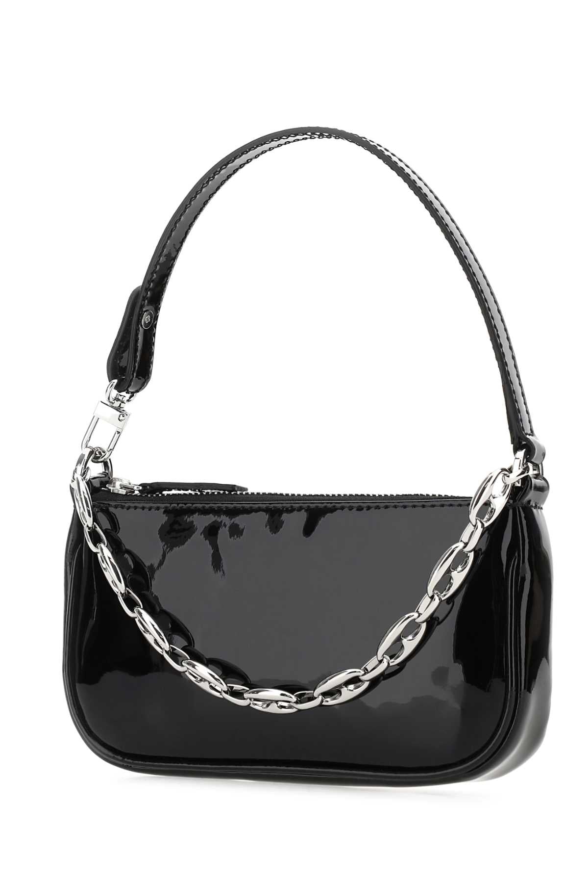 By Far Rachel Shoulder Bag — Black, view 2