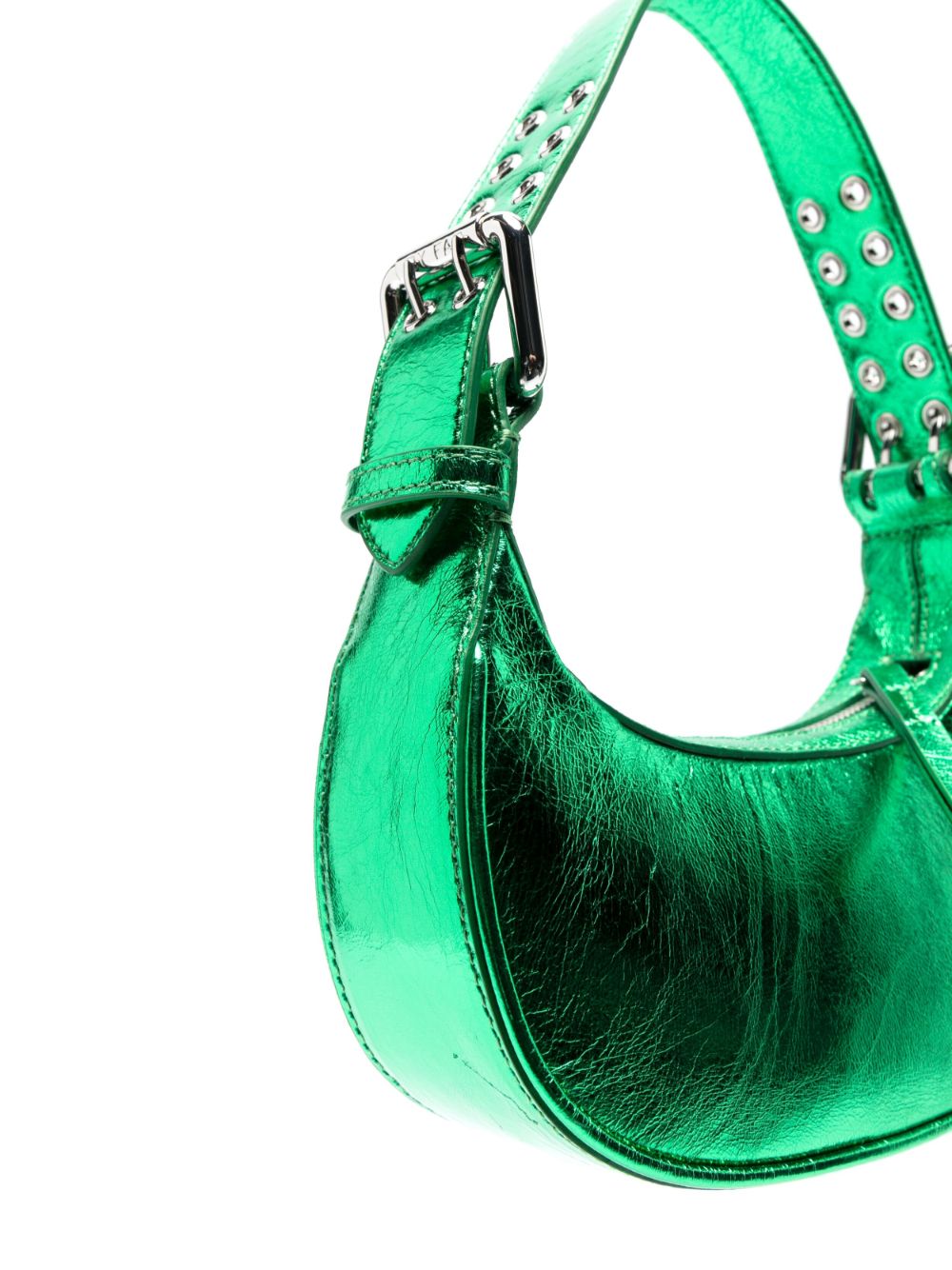 By Far Mini Soho Shoulder Bag — Green, view 4